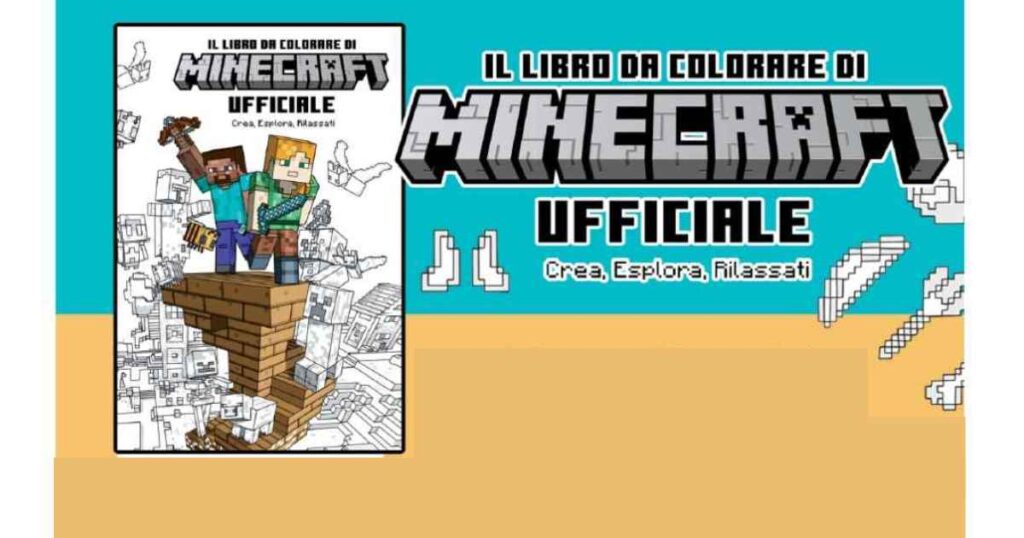Mine Craft Libro Colorare