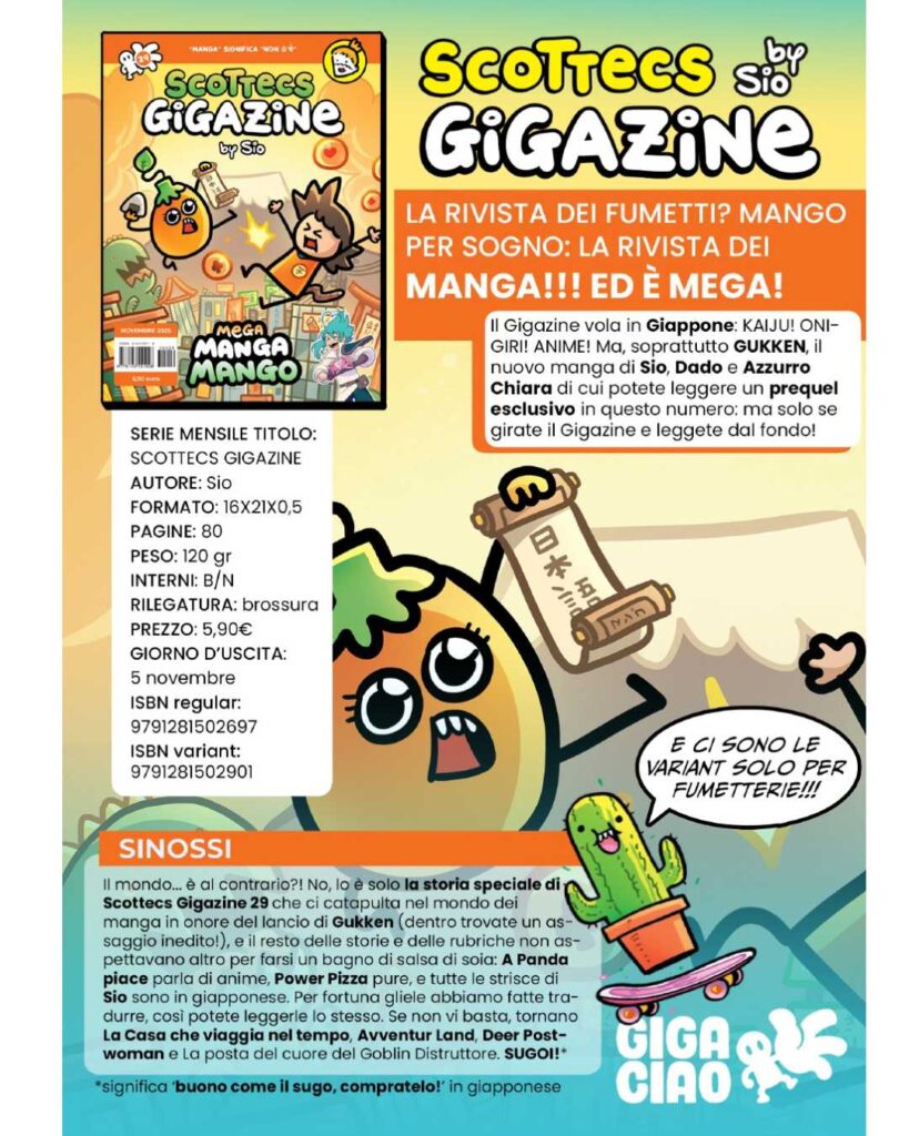 Scheda Mega Manga Mango