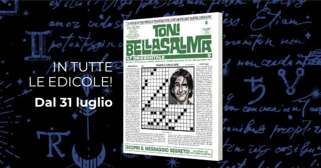 Copertina Toni Bellasalma Luglio