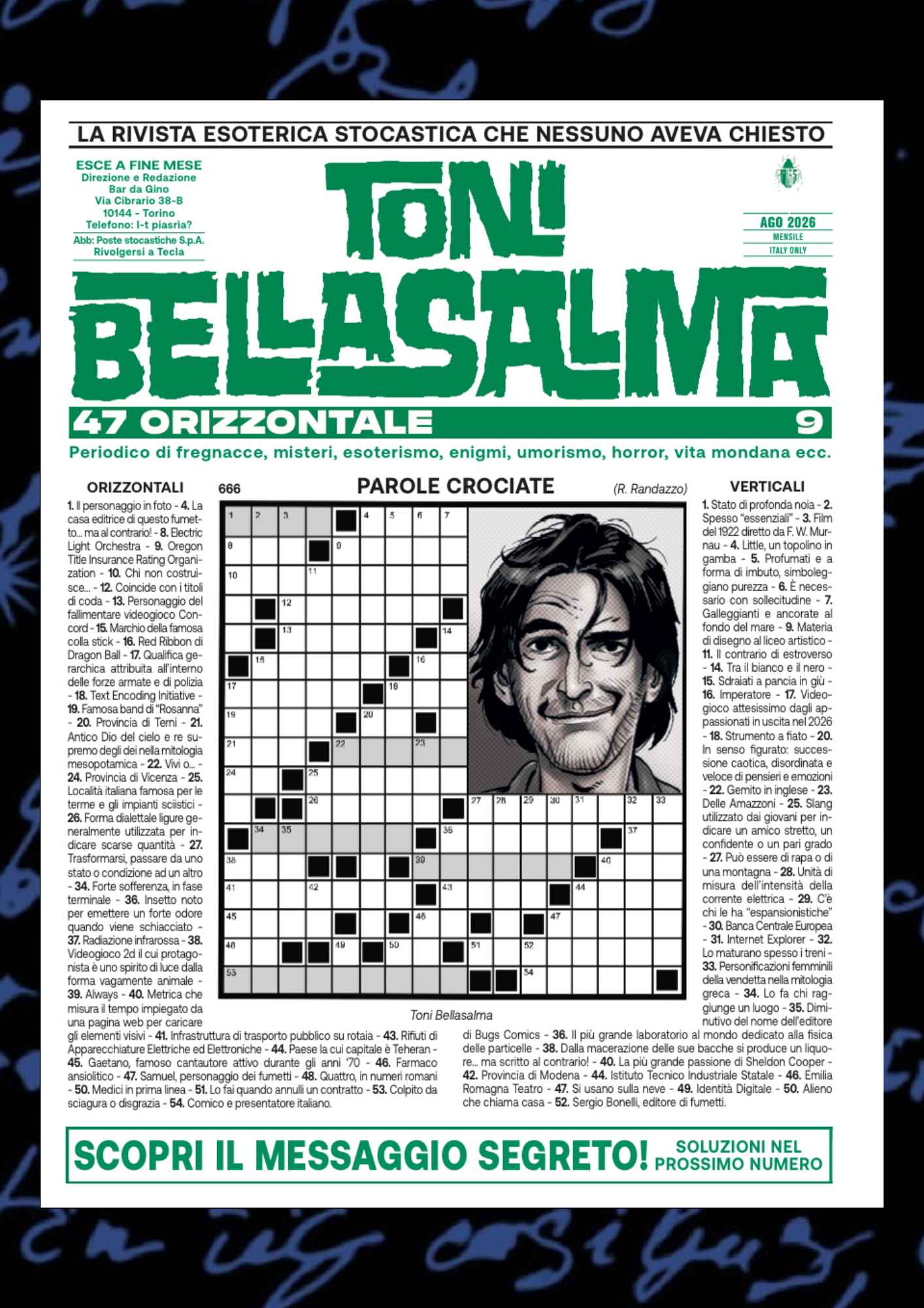 Toni Bellsalma Copertina